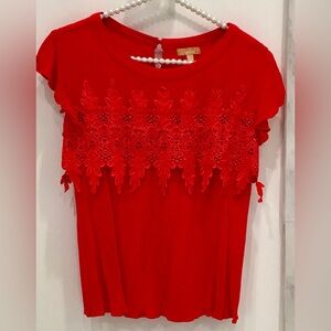 🔴TAKARA LACE ACCENTED TOP🔴🔴